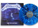 Metallica Ride The Lightning BLUE SPLATTER 40th Anniversary LP