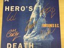 SIGNED-FONTAINES DC-LP-A HERO’S DEATH-FULLY AUTOGRAPHED BY FIVE SLEEVE-M/M/UNP