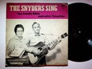 Chicago IL Snyders Sing Family Bible Country Gospel Christian Vinyl LP Record
