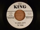 The Vonns So Many Days/Leave Us Alone Promo RARE  Northern Soul, R&B 1963 King