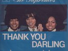 THE SUPREMES: Thank You Darling (´65 / very rare orig. German-language 7