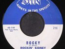 ROCKIN' SIDNEY: rocky / walking out on you JIN 7