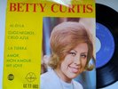 BETTY CURTIS - AL DI LA - MEXICAN EP PS 45 RPM eurovision SAN REMO rare CHANSON