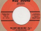 Rex Garvin You Dont Need No Help Wsj (vinyl) Soul Northern Motown