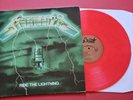 2016 Metallica Ride The Lightning LP France Red Vinyl Bernett Records SB 18026