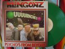 Klingonz LP Psycho's From Beyond UUUURNCHK  psychobilly punk Fury green vinyl