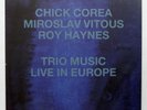 CHICK COREA, VITOUS, HAYNES ⸺ trio music, live in europe ⸺ ECM 1310 orig LP NM