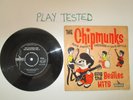 RARE THE CHIPMUNKS  SING THE BEATLES  HITS EP VOL. 2 1962 INDIA PRESS - VG
