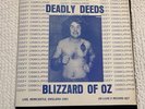 RARE Live Ozzy Osbourne Blizzard Of Oz - Deadly Deeds - 2 LP Vinyl