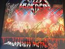 Lizzy Borden Signed Lp & Laser disc Murderess METAL Road show 1986