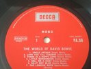 The World Of David Bowie RED MONO Decca PA 58  In Mono.