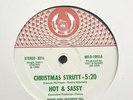 Very RARE Hot & Sassy Christmas Strut 12” Vinyl Record, 1980. Boogie/Funk VG+