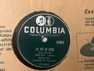 EDITH PIAF LA VIE EN ROSE COLUMBIA 78   FRENCH CHNATEUSE M-
