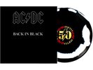 AC/DC Back In Black 50th Anniversary Black & White Marble Vinyl SEALED SHIPS NOW