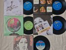 X-RAY SPEX SINGLES X 5 OH BONDAGE UP YOURS IDENTITY GERM FREE WORLD DAYGLO ETC