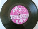 KING KURT 'ZULU BEAT' VERY RARE MARBLE GREEN/ORANGE  7 INCH