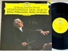 MOZART Symphony No.29 & 39 HERBERT VON KARAJAN 1988 ED1 DGG DIGITAL LP MINT