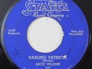 r&b doo wop ARTIE WILKINS Darling Patricia, Please Come Back STATES 45 HEAR