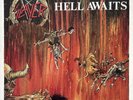 SLAYER HELL AWAITS 1985 EUROPE RR 9795 NO BARCODE VINYL LP THRASH METAL VG+/VG+