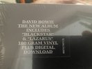 David Bowie Blackstar die cut 1st pressing sealed vinyl LP