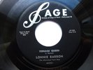 LONNIE BARRON 45 'TEENAGE QUEEN' USA SAGE MONSTER 1956 ROCKABILLY JIVER VG++
