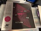 The Slow Readers Club - The Joy Of The Return Magenta / Black splatter sealed