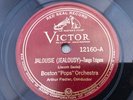 Boston “Pops” Orchestra 78rpm Single 12-inch Victor Records #12160 Jalousie