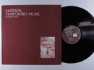 MATERIAL Temporary Music CELLULOID LP VG+ france e