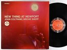 John Coltrane & Archie Shepp - New Thing At Newport LP - Impulse - AS-94 RVG