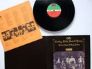 ORIGINAL 1970 LEATHER COVER CROSBY STILLS NASH & NEIL YOUNG DEJA VU VINYL LP