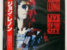 JOHN LENNON LIVE IN NEW YORK CITY CAPITOL ECS91160 JAPAN OBI VINYL LP