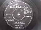 THE BEATLES 45 R 4983 BLACK PARLOPHONE PLEASE PLEASE ME rare SINGLE INDIA 29 VG+