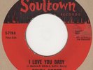 Cindy Scott I Love You Baby Soultown Soul Northern Motown