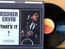 Germany PURE PLEASURE Audiophile 180g LP BOOKER ERVIN That's It