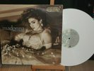 MADONNA LIKE A VIRGIN PROMO WHITE LP MATERIAL GIRL ANGEL DRESS YOU UP OVER &OVER