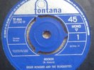 BRIAN HOWARD & THE SILHOUETTES HOOKED/ BACK IN THE U.S.A FONTANA LABEL 1964