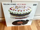 Rolling Stones Let It Bleed German Decca LP Play Graded NM w/poster In Shrink