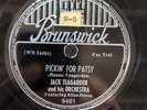 78 RPM Pickin For Patsy Undertow Jack Teagarden Brunswick 8401