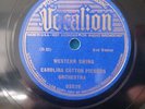 1930s Pre War Jazz Carolina Cotton Pickers Ochestra Rare Swing Band E-- 78 RPM