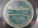 1920s Pre War Jazz Noble Sissle Eubie Blake Crazy Blues Medallion E- 78 RPM