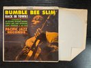 1962 Bumble Bee Slim - Back In Town LP - Pacific Jazz Stereo VG+ Red Vinyl