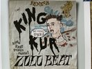 KING KURT - ZULU BEAT LTD EDITION NUMBERED PRINT PSYCHOBILLY THE CRAMPS METEORS