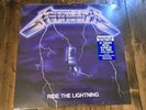 Metallica Ride The Lightning Blue Splatter LP Limited Edition 40th READ DESCRIPT