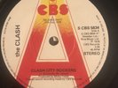 The CLASH - Clash City Rockers - Original UK 1978 CBS Records A-Label PROMO RARE