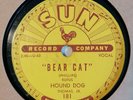 SUN Records 78 rpm  # 181 Rufus Thomas BEAR CAT 1953 Original VG/VG+ RARE USA