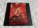 Kreator Pleasure To Kill LP 1986 Trash Rock Vinyl record READ SEE PICS