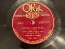 Prewar Jazz 78 Louis Armstrong hot five On Okeh #8320 cornet chop suey/my heart
