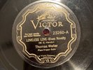 Prewar Jazz 78 Thomas Waller On Victor Race #23260 Loveless Love/That’s All