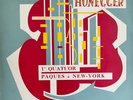 RARE LP QUATUOR LESPINE HONEGGER PAQUES A NEW YORK OG FR FESTIVAL FLD 61