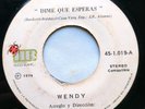Wendy - Tu Volveras - Wild Latin Funk ? Invisible ? Killer